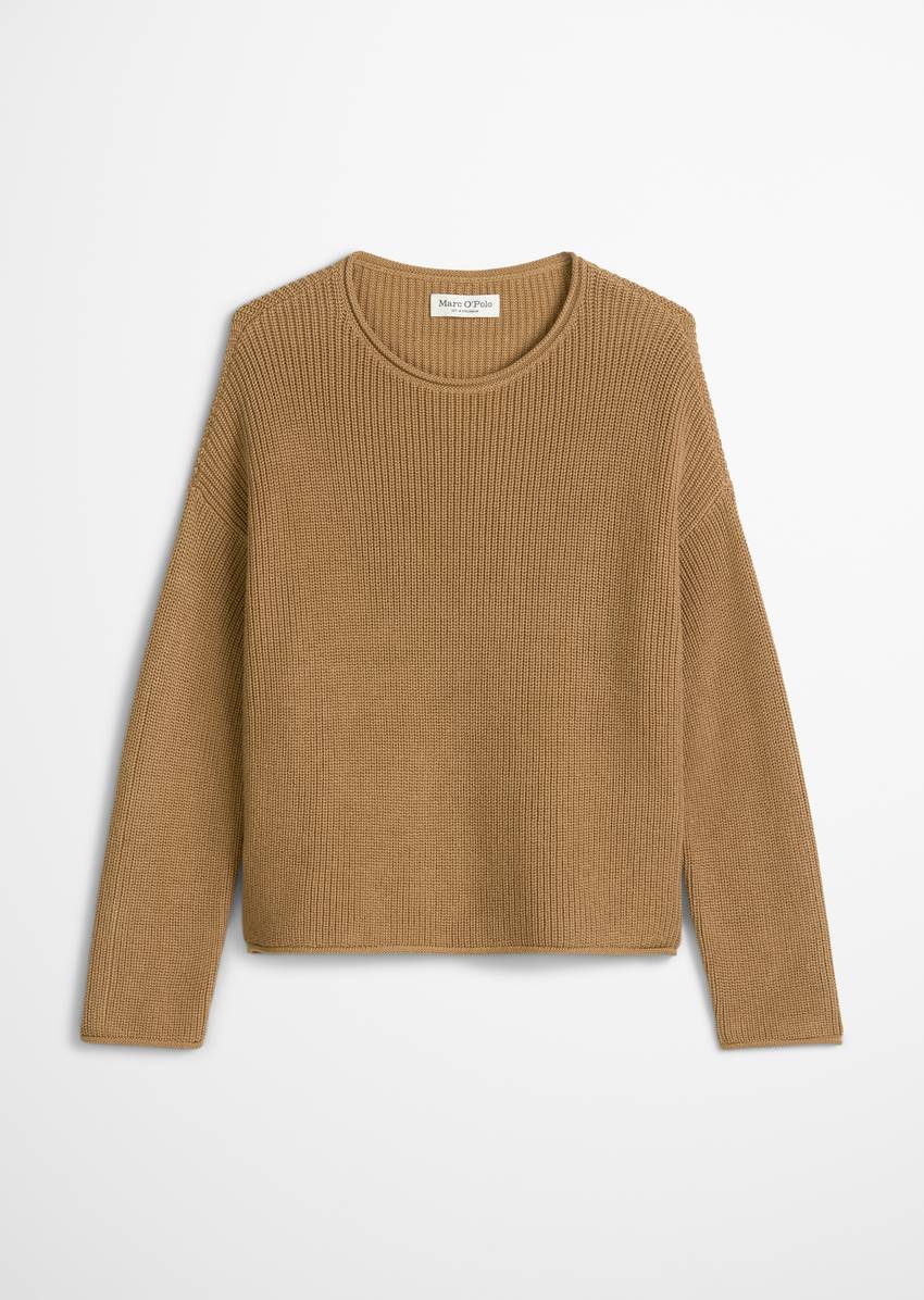 DfC knitted sweater oversize made from heavyweight organic cotton