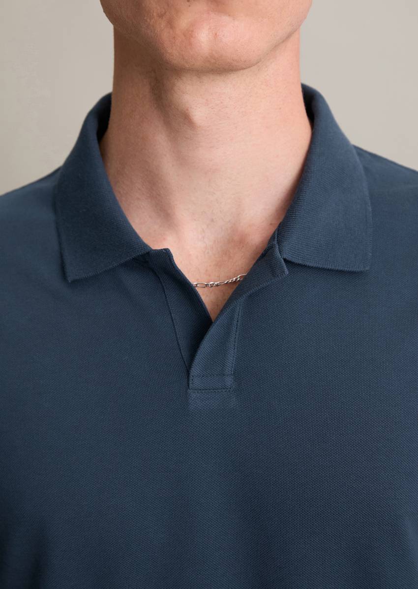 Polo shirt jersey regular made from pure organic cotton