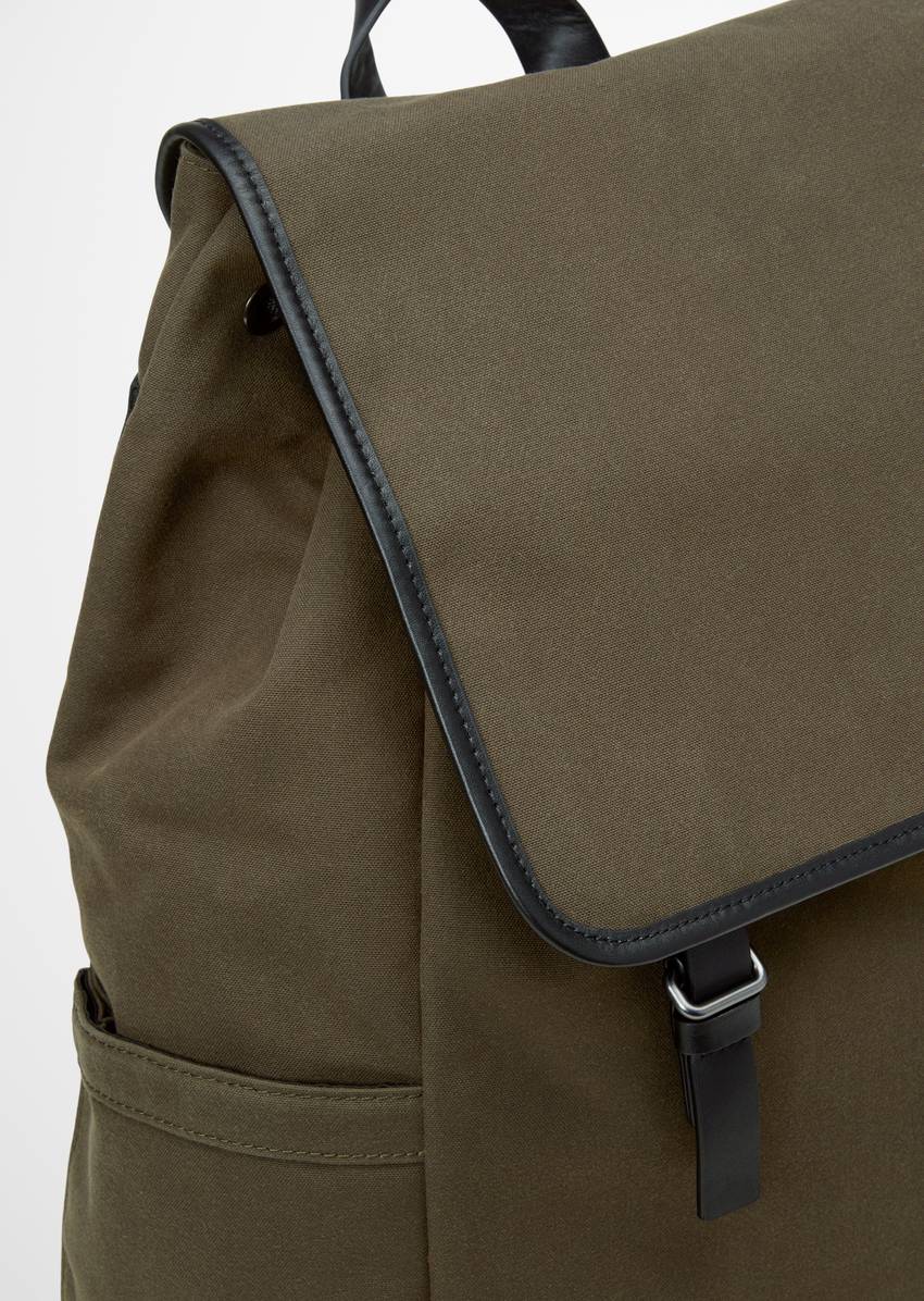 Backpack made from recycled polyester