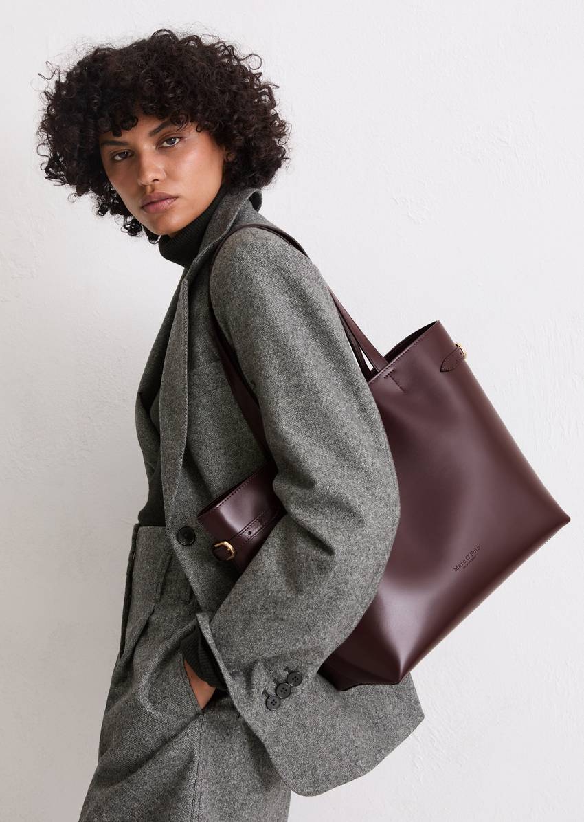 Shopper large with side straps