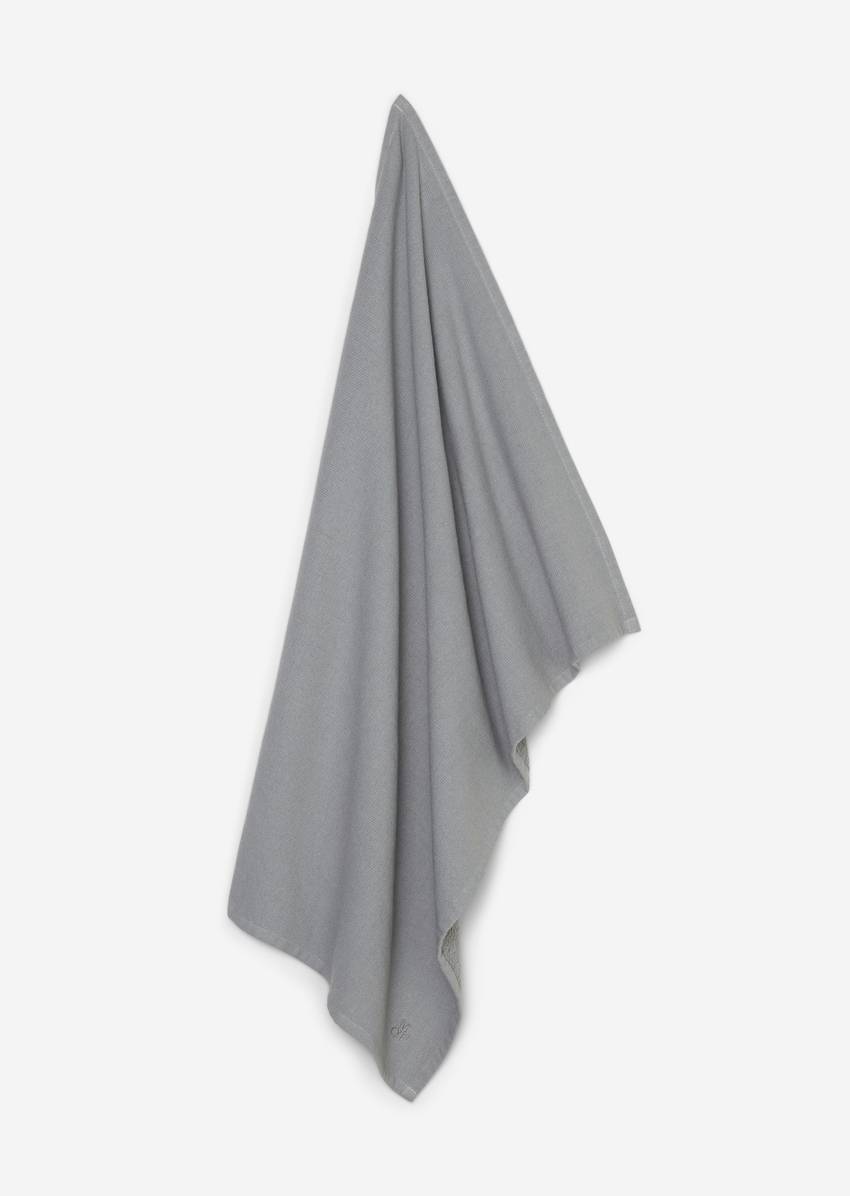 Kitchen towel with extra soft back