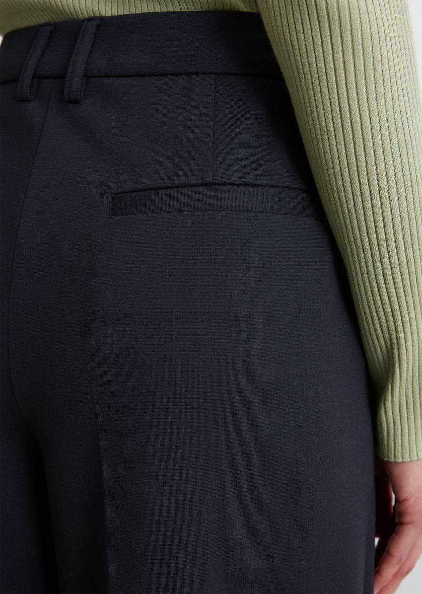 Travel Collection pants made from interlock jersey