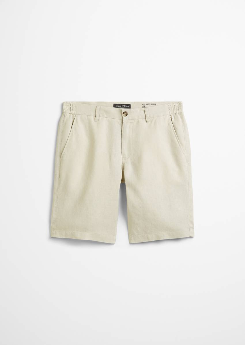 Shorts Model Reso jogger made from pure linen