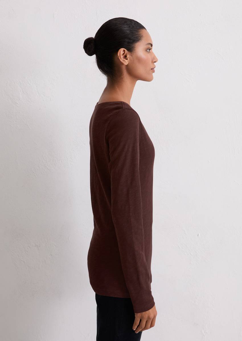 U-boat longsleeve regular made from organic cotton quality