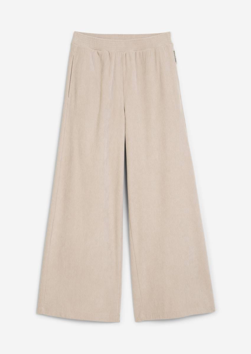 TEENS-GIRLS corduroy pants with wide leg
