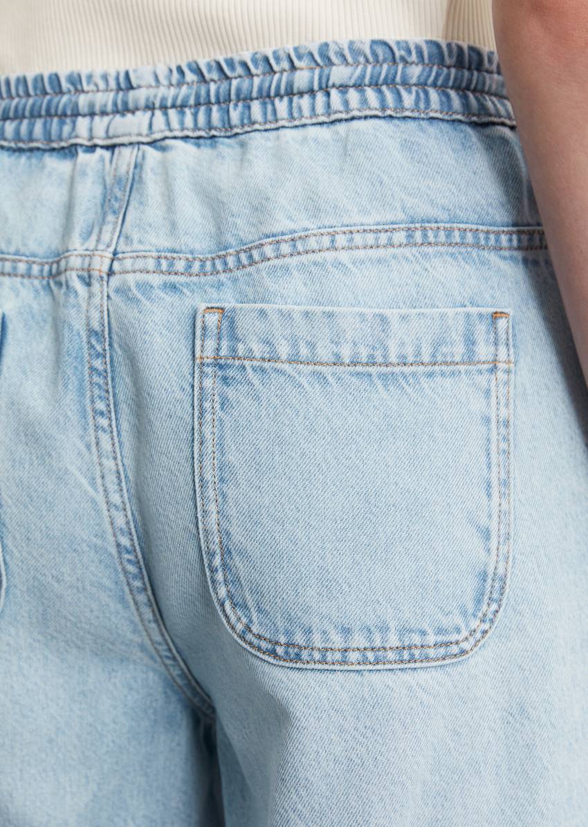 Flowing trousers wide made from TENCEL™ Lyocell mix