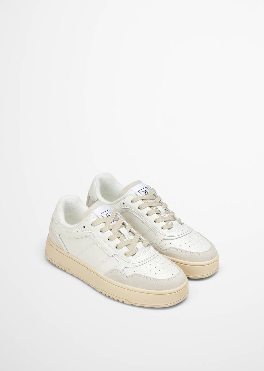 Sneaker made from high-quality cowhide