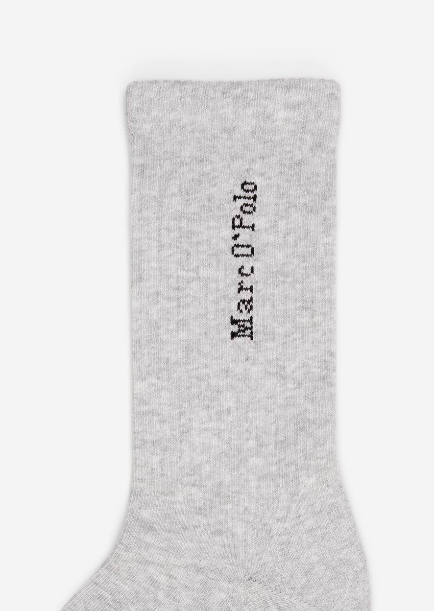 Sporty ribbed socks Pack of two