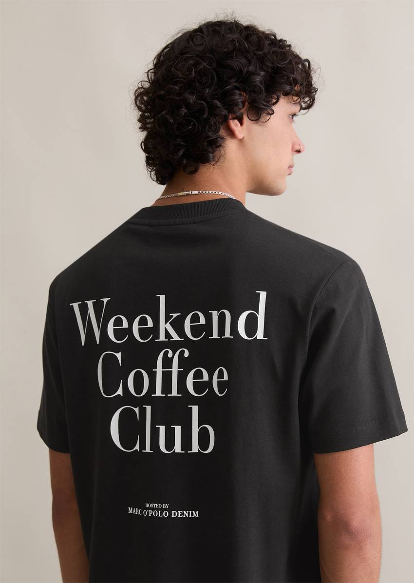 Relaxed T-shirt with relaxed back print