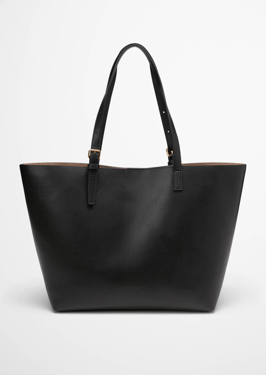 Shopper large with removable inner pouch