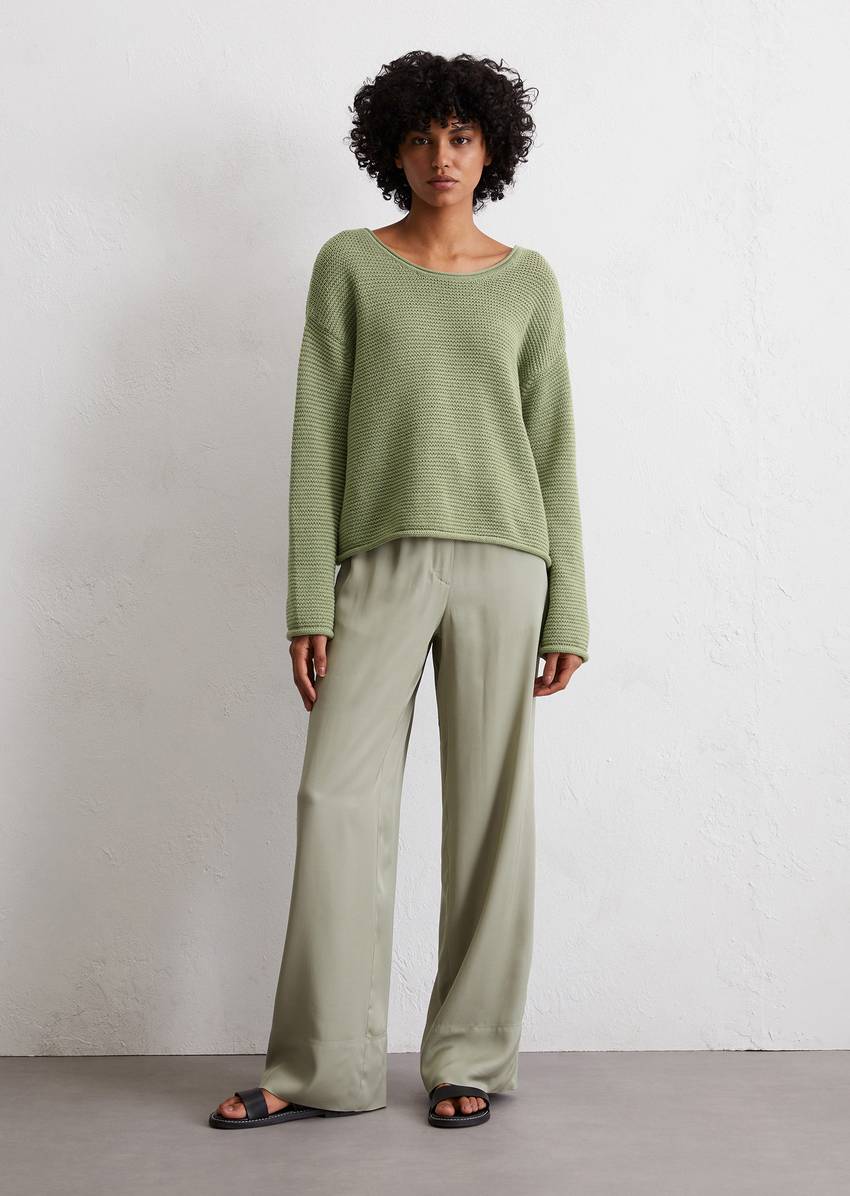 DfC oversize sweater made from organic cotton