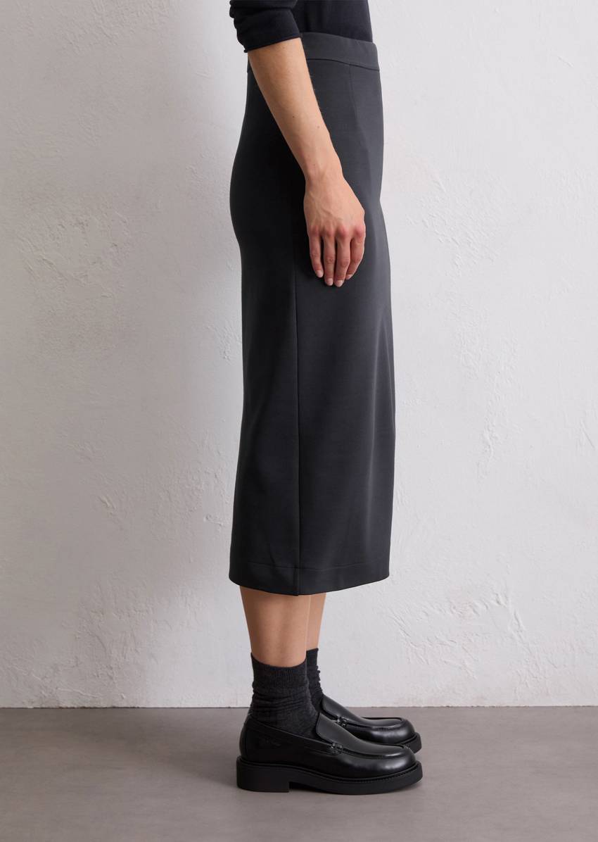 Jersey skirt regular made from interlock quality