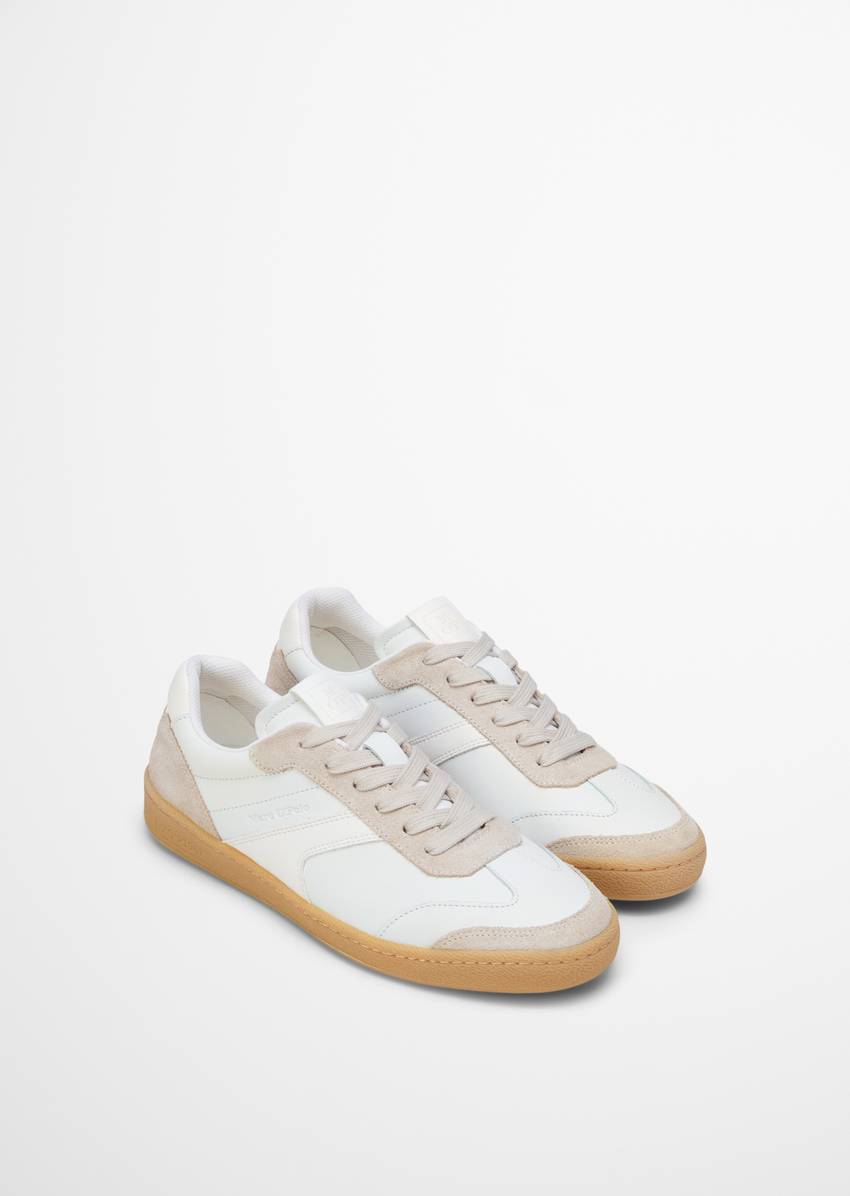 Sneaker made from fine cowhide