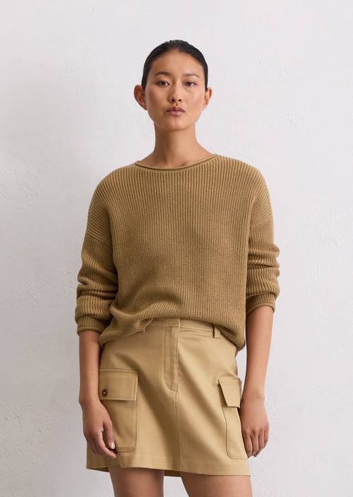 DfC knitted sweater oversize made from heavyweight organic cotton