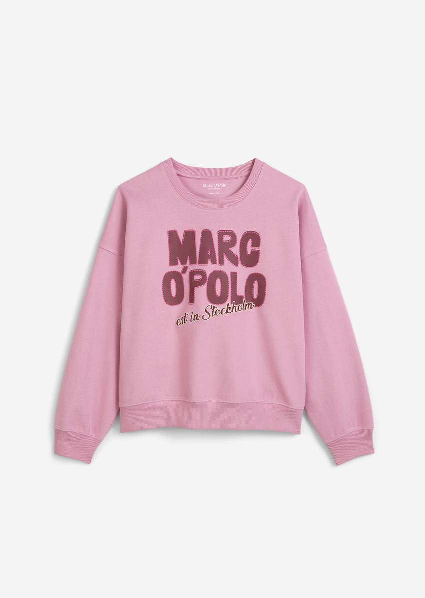 TEENS-GIRLS sweatshirt with embroidered logo print