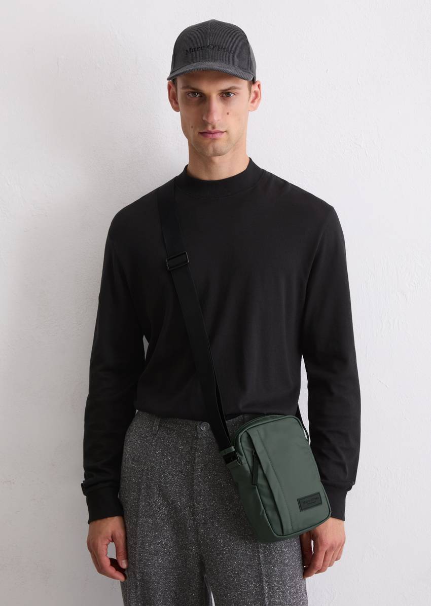 Shoulder bag small made from recycled material