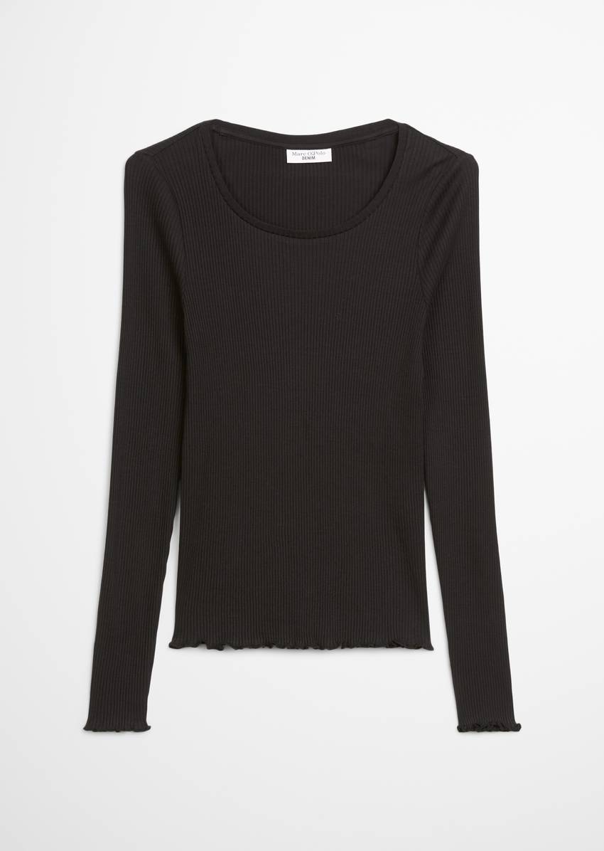 DfC longsleeve slim made from organic cotton stretch