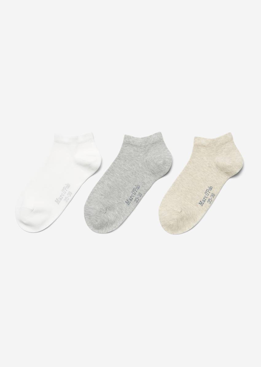 Trainer socks in a triple pack