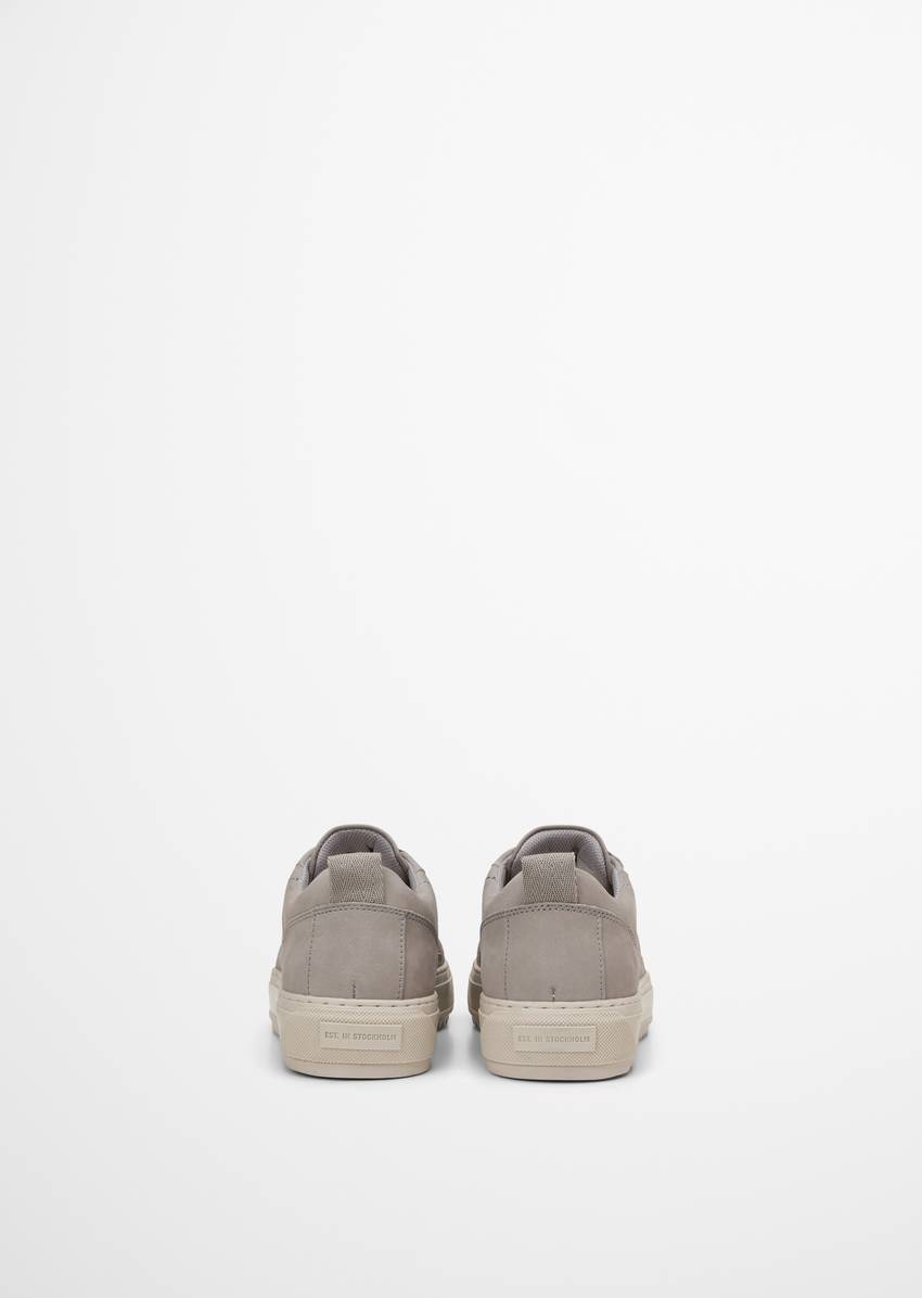 Sneaker made from fine cowhide