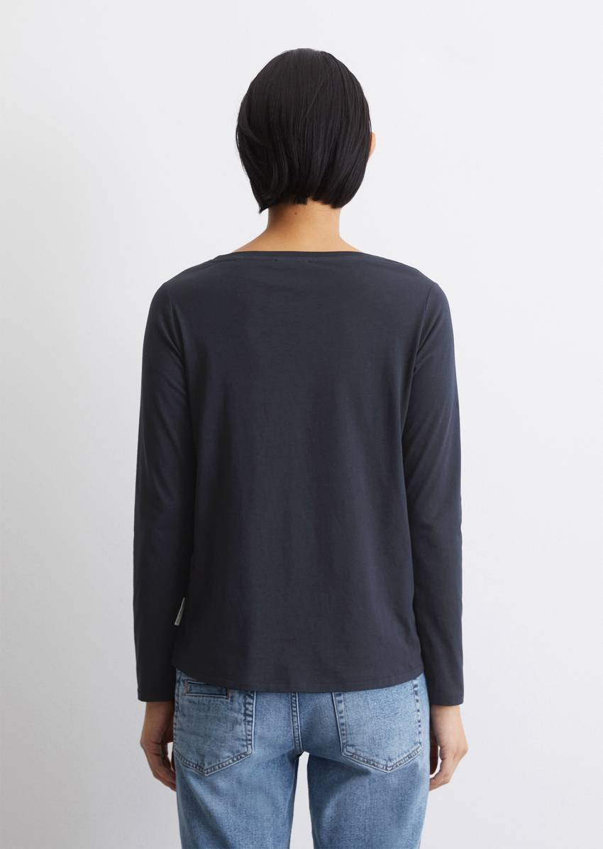 Longsleeve regular in organic cotton fabric