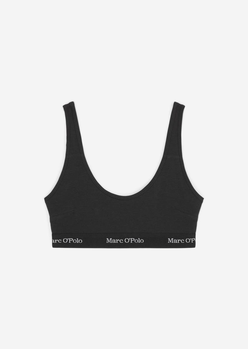 23Q3W00091 Scoop Neck Bralette aus Bio-Baumwoll-Mix