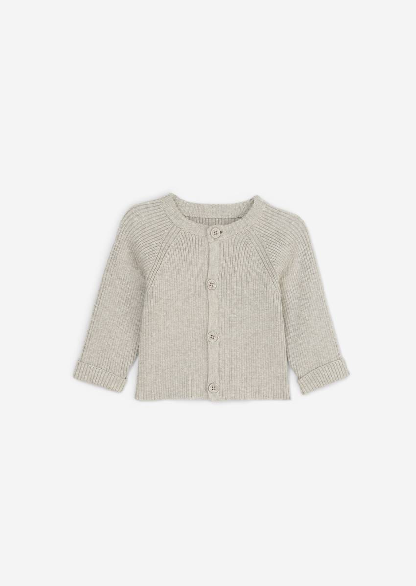 UNISEX-BABYS Cardigan made from soft organic cotton