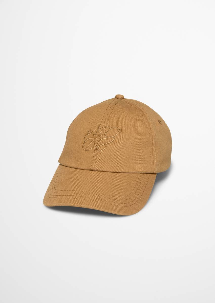 Cap made from pure cotton twill