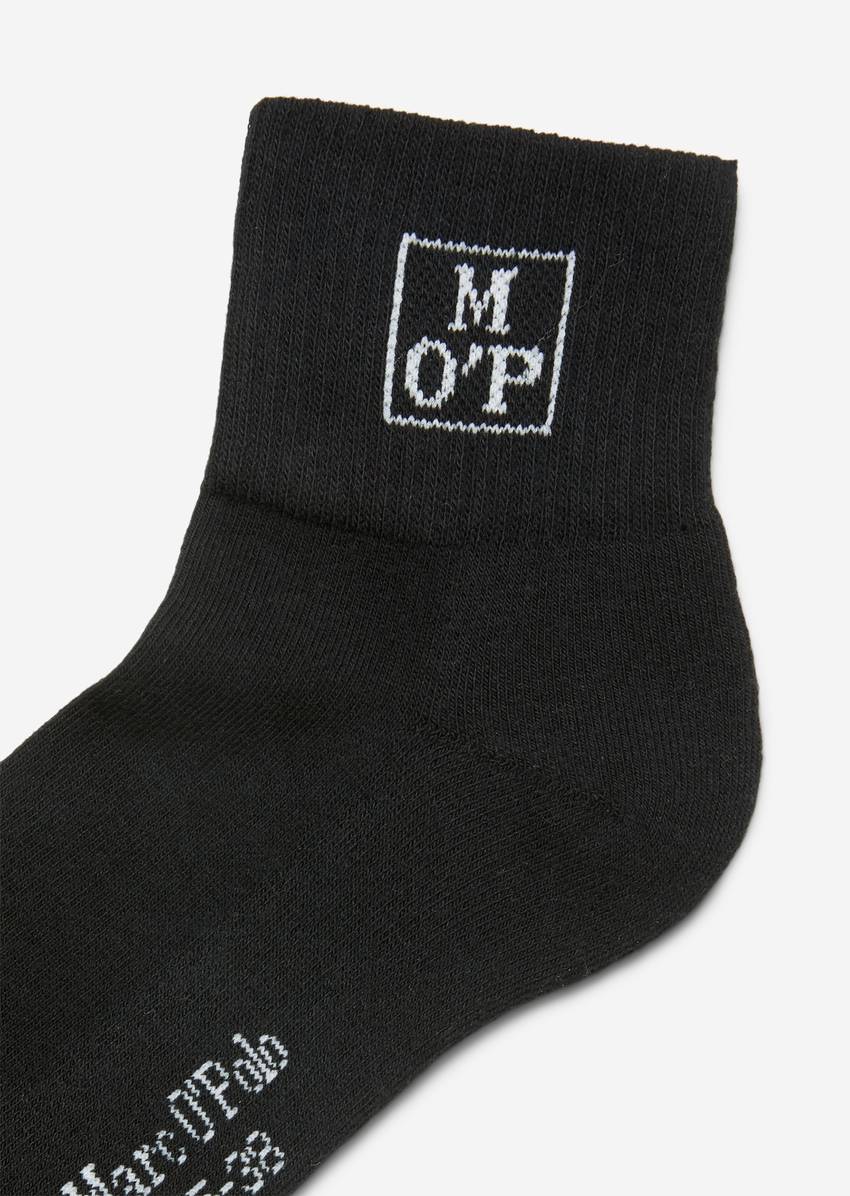 Sporty quarter socks in a pack of two