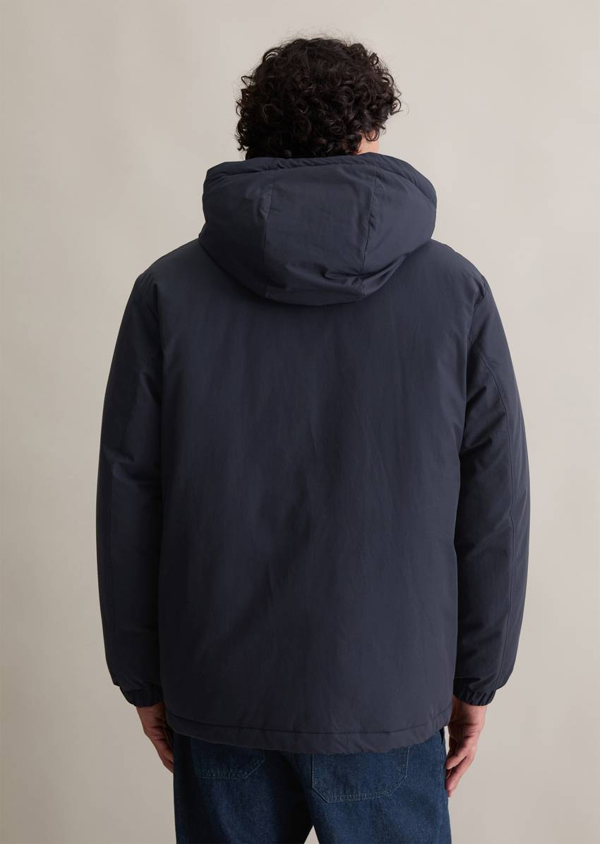 Hooded jacket regular water-repellent with light padding