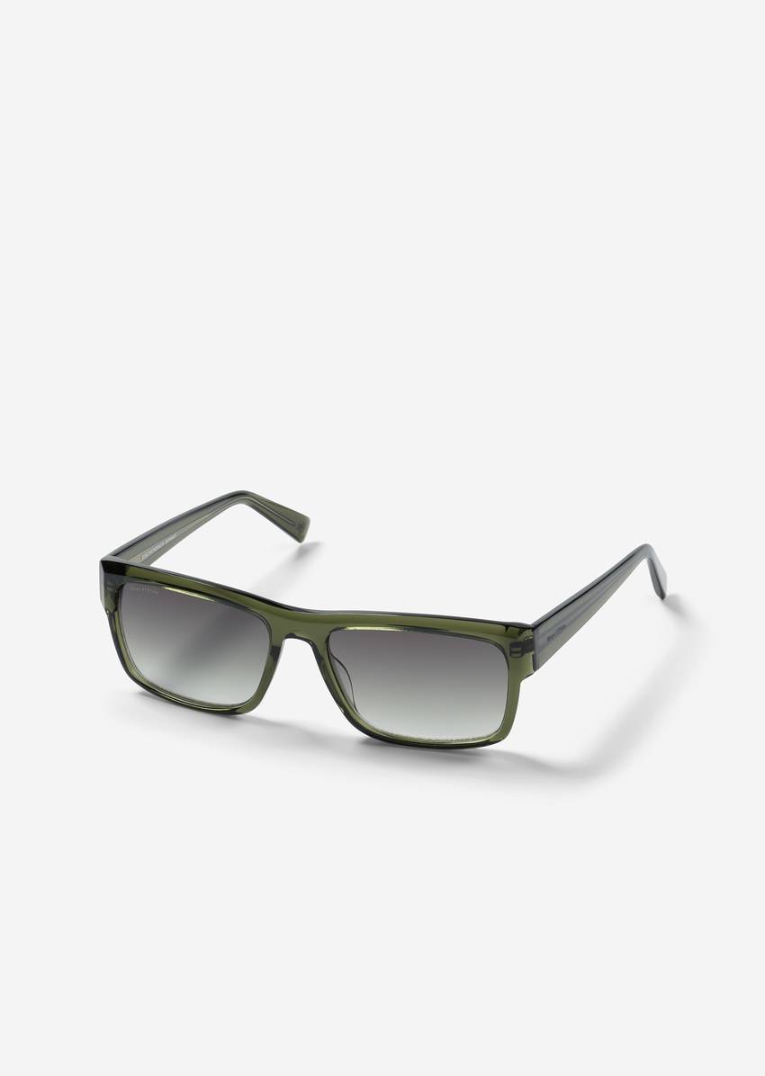 Men's sunglasses made from organic acetate