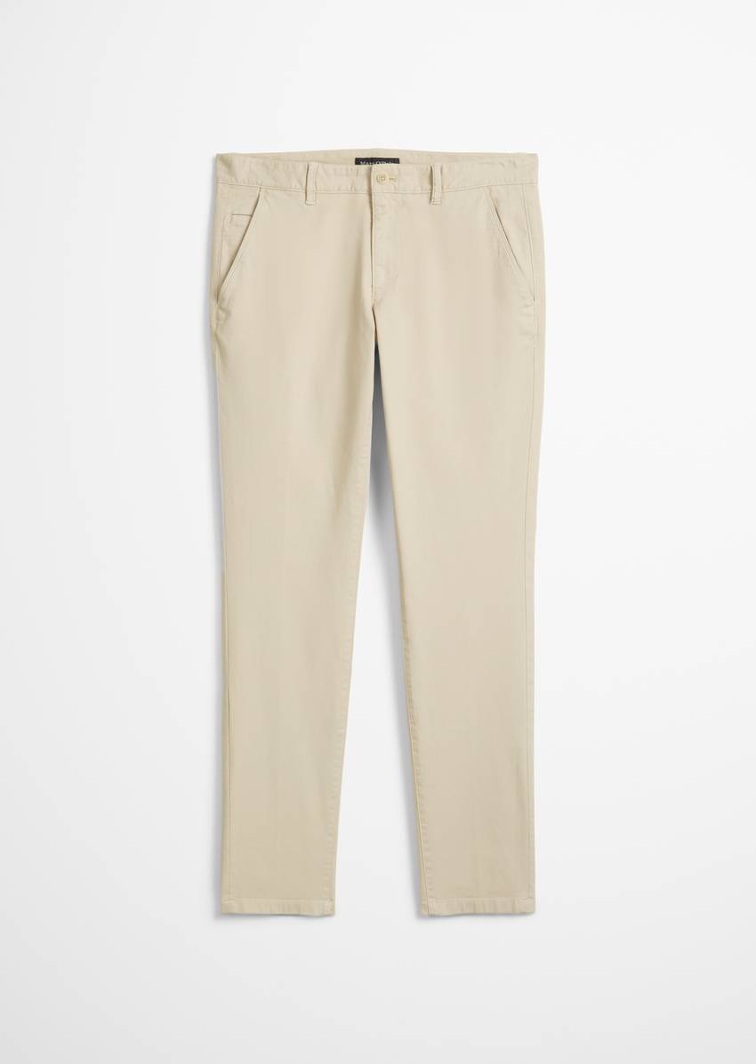 Chino model Stig shaped made from an organic cotton blend