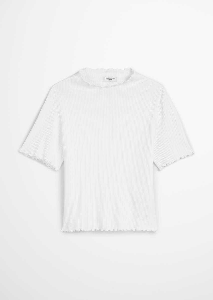 T-shirt made from modern ribbed jersey