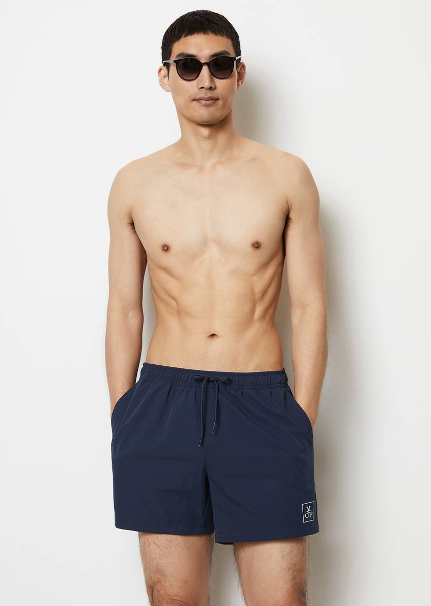 Swimming shorts made from recycled material
