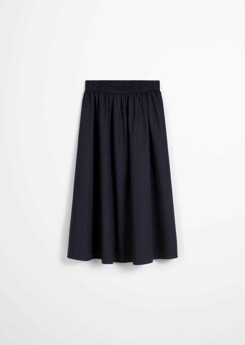 Flared skirt made from Papertouch Poplin