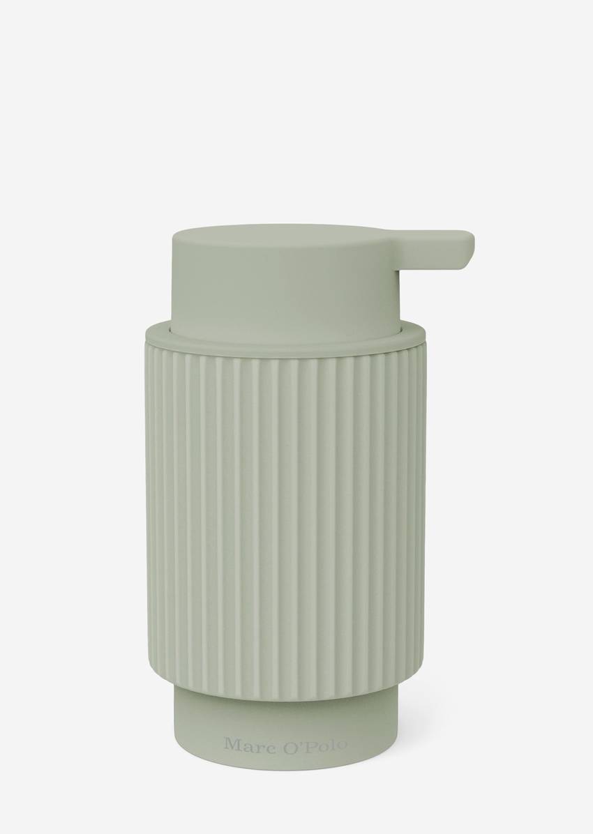 Soap dispenser model The Wave from durable stoneware