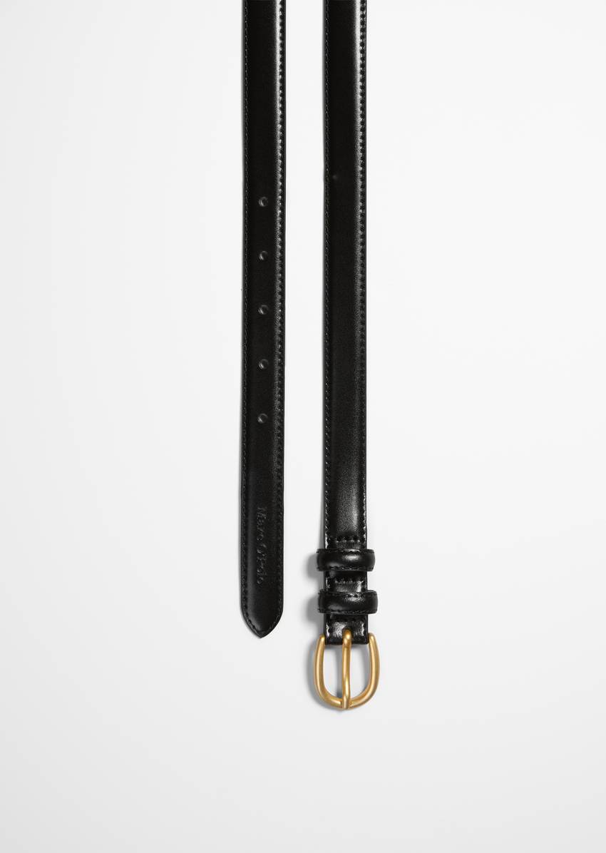 Belt made from soft cowhide