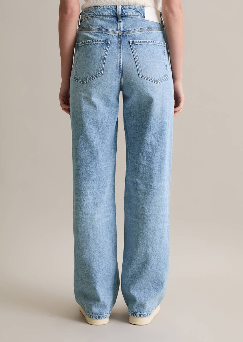 Jeans model Tomma wide Made from lightweight organic cotton