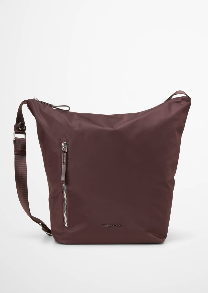 Hobo bag medium made from recycled material