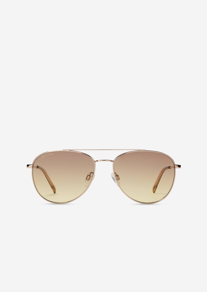 Unisex sunglasses in an aviator style
