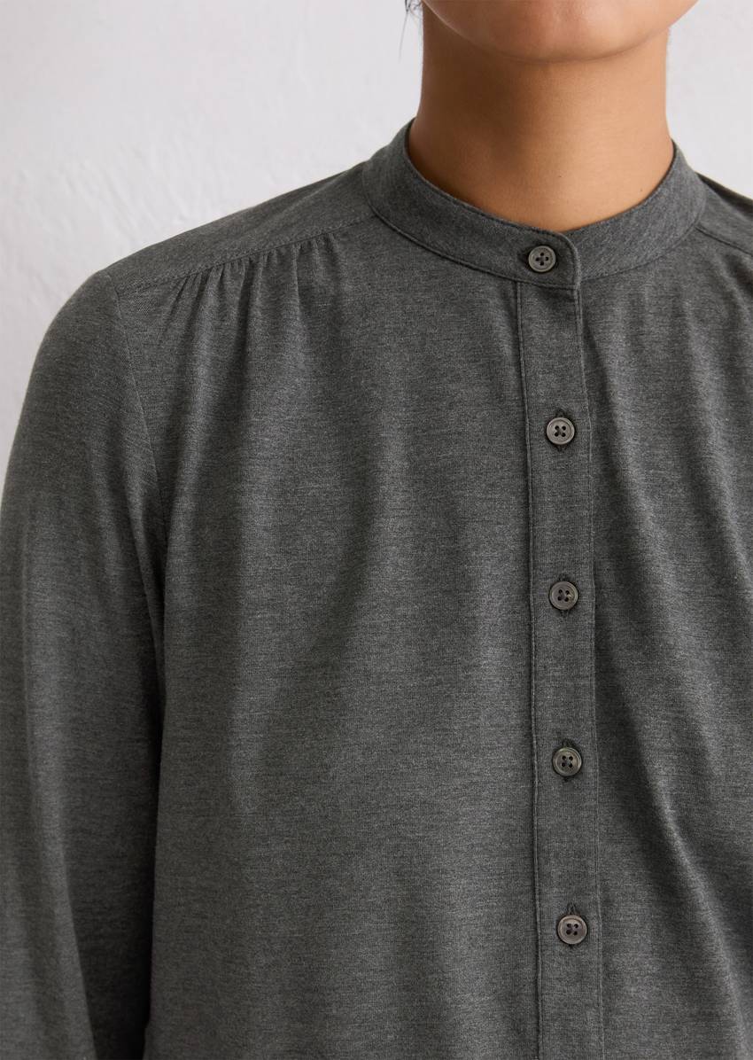 Relaxed jersey blouse with TENCEL™ Modal