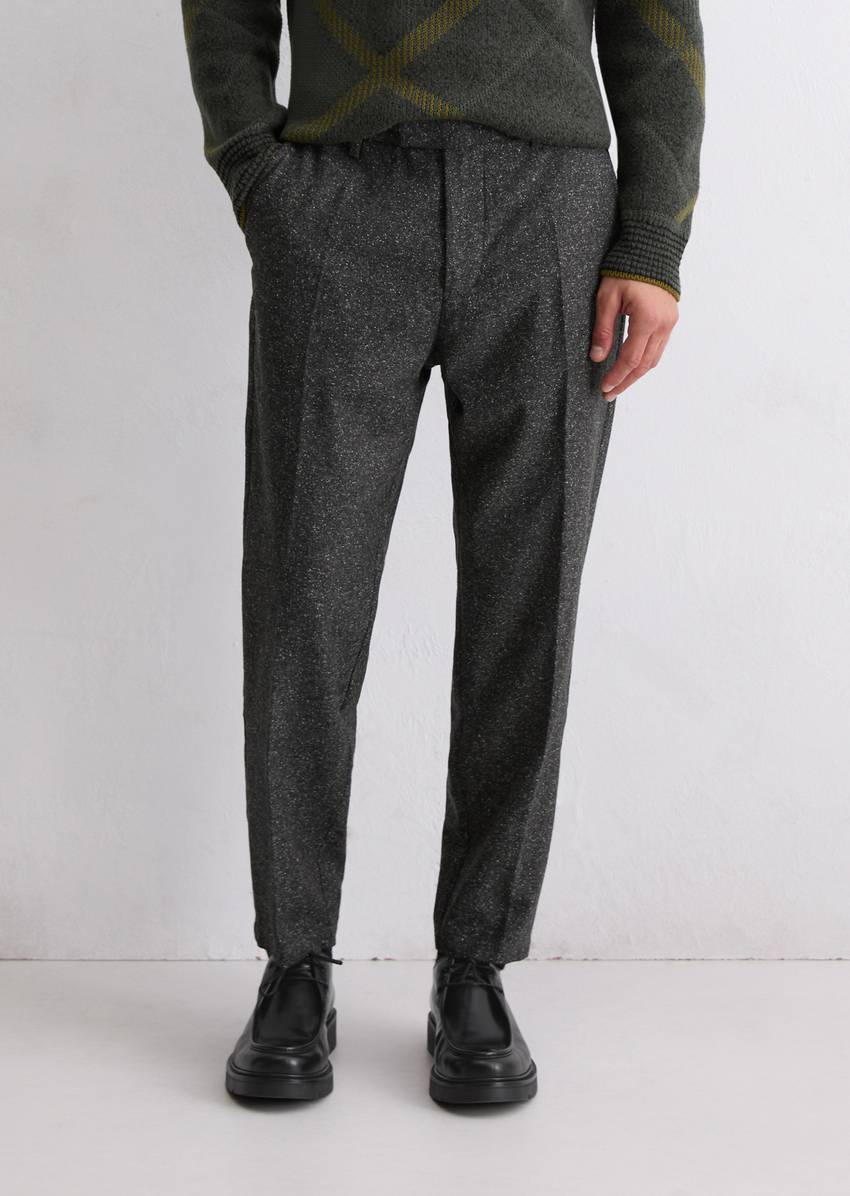 Trousers model Belsbo made from an Italian sheep's wool mix