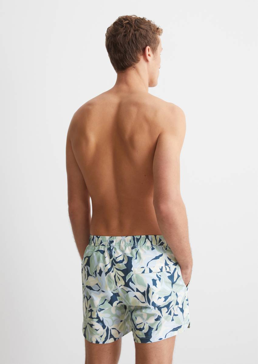 Swimming shorts made from recycled material