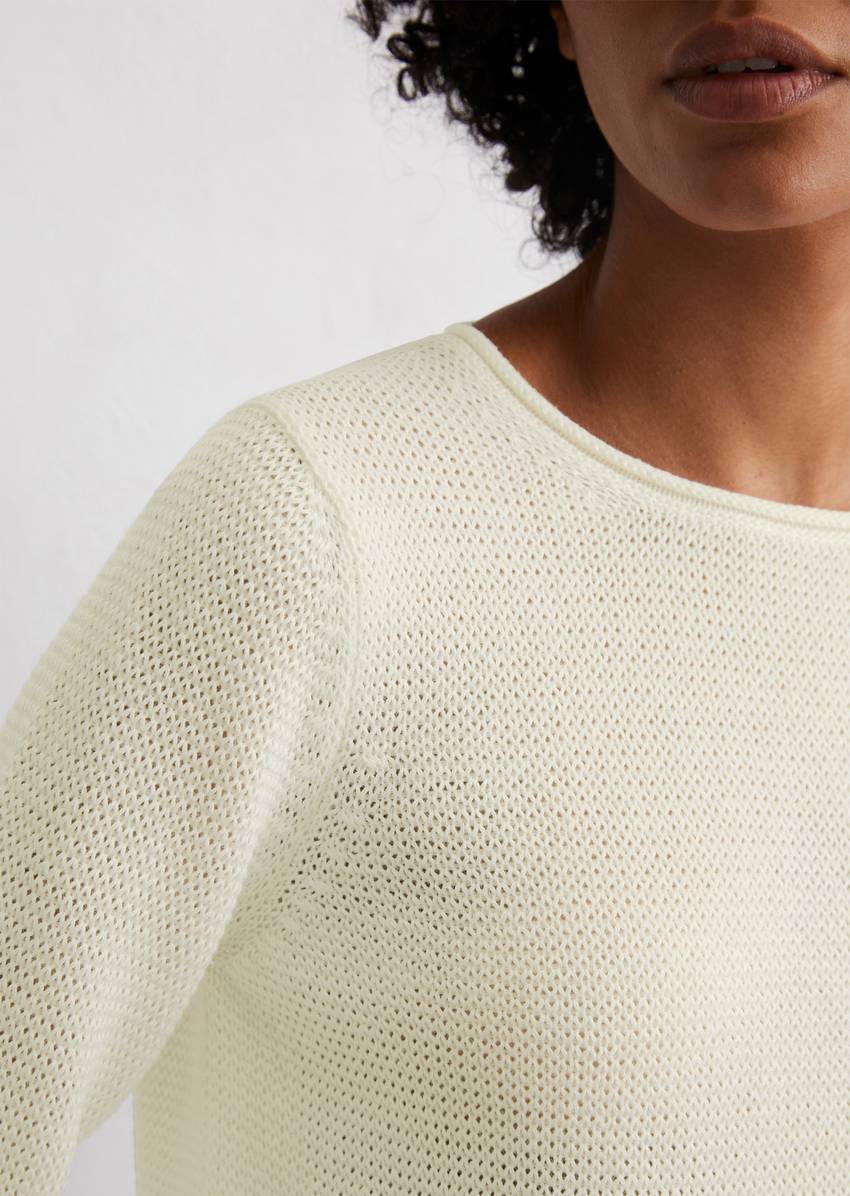 DfC Sweater regular made from soft cotton yarn