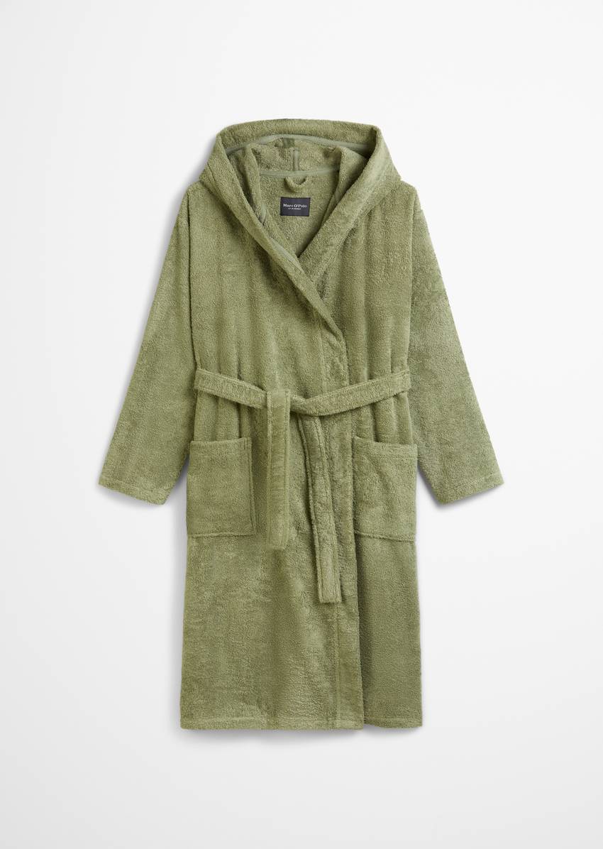 Men's bathrobe model Timeless With hood