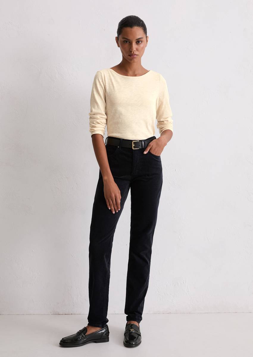 U-boat longsleeve regular made from organic cotton quality