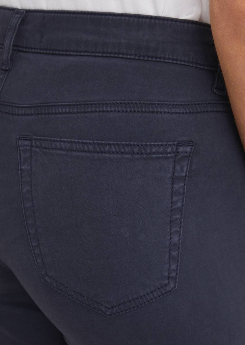 Pants model Lulea slim made from a lyocell-cotton mix