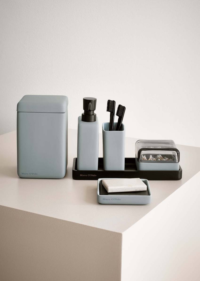 Toothbrush holder model The Edge from durable stoneware