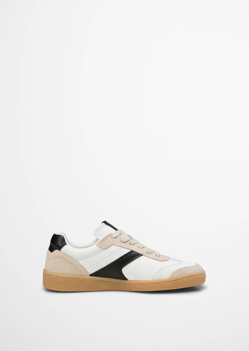 Sneaker made from fine cowhide