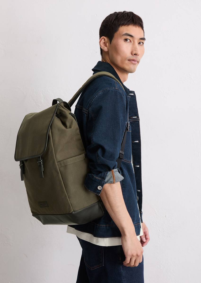 Backpack made from recycled polyester