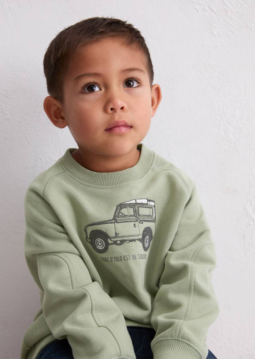 KIDS-BOYS sweatshirt made from pure organic cotton